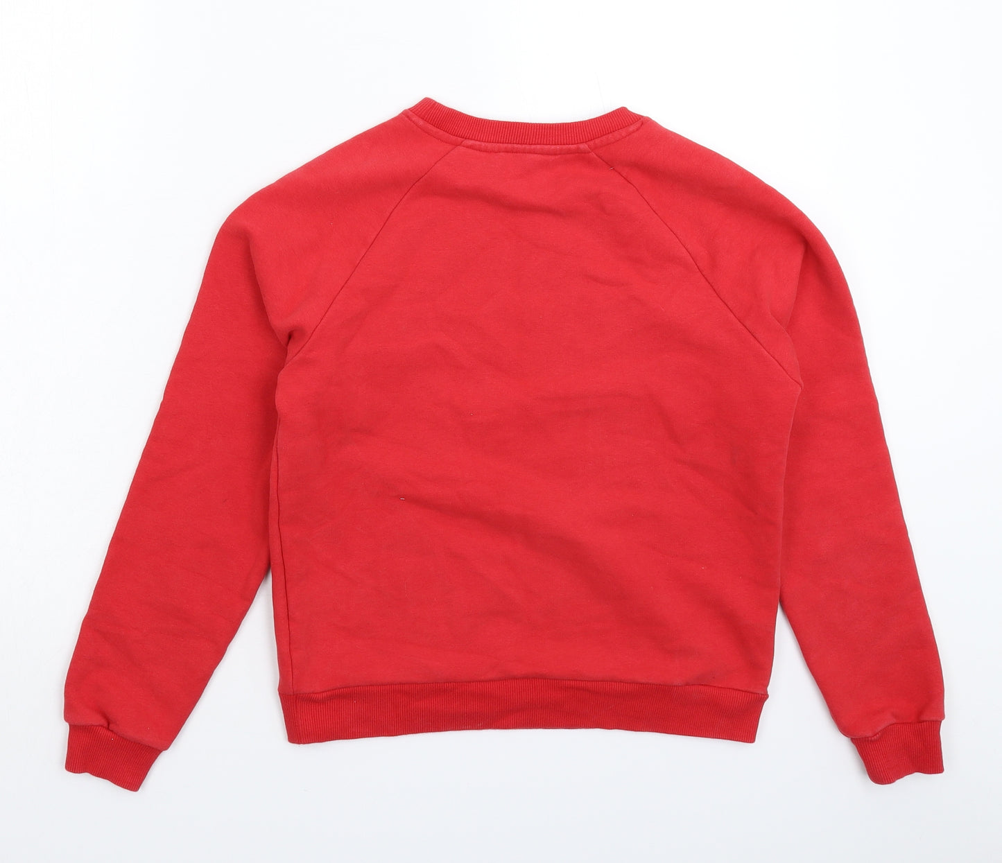 Savannah Miller Womens Red   Pullover Sweatshirt Size 8