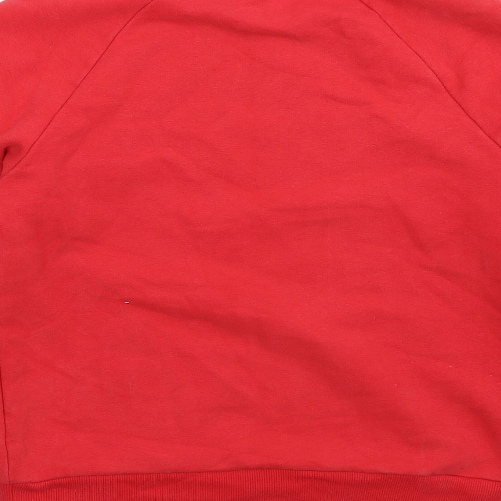 Savannah Miller Womens Red   Pullover Sweatshirt Size 8