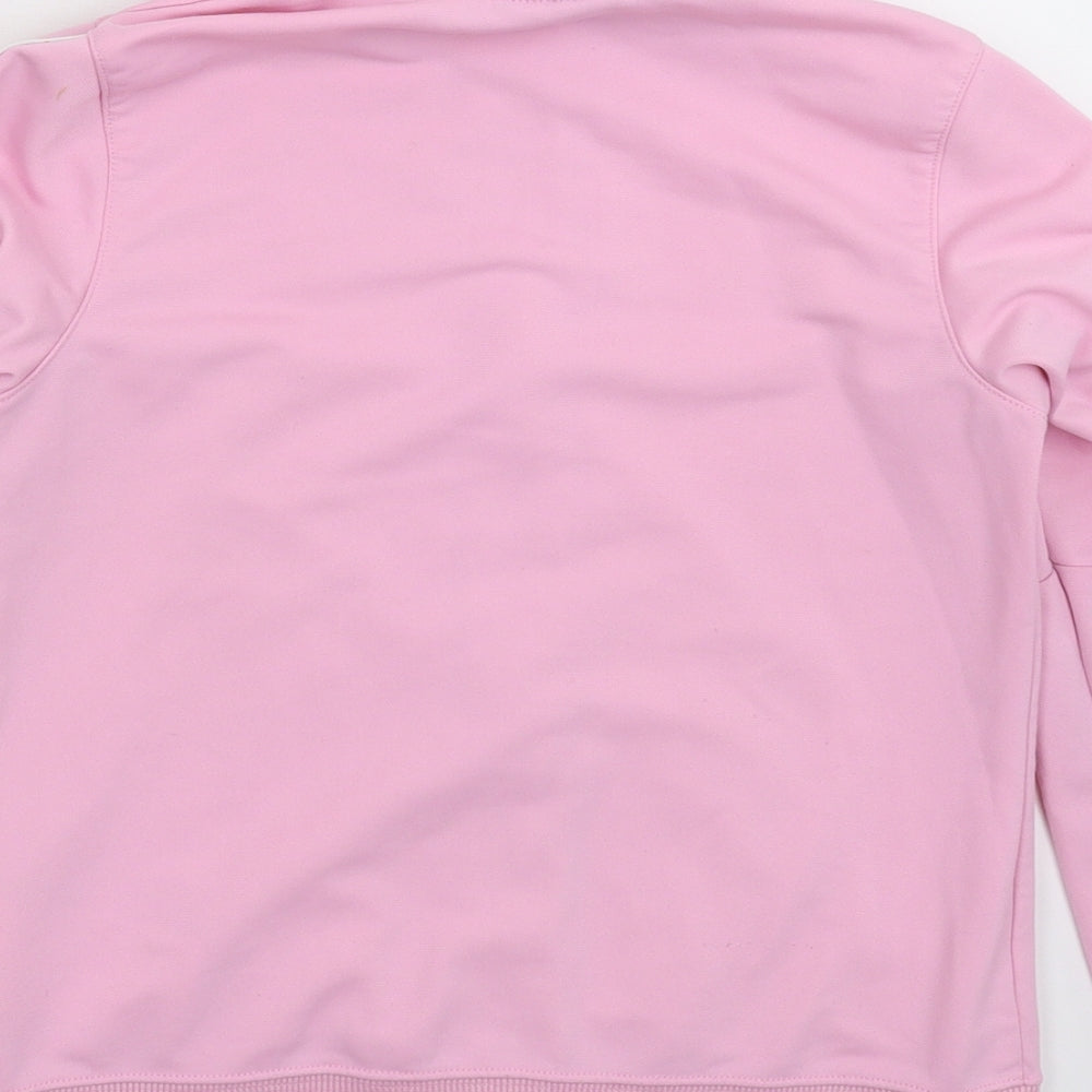 Nike Girls Pink   Track Jacket Jacket Size 12 Years