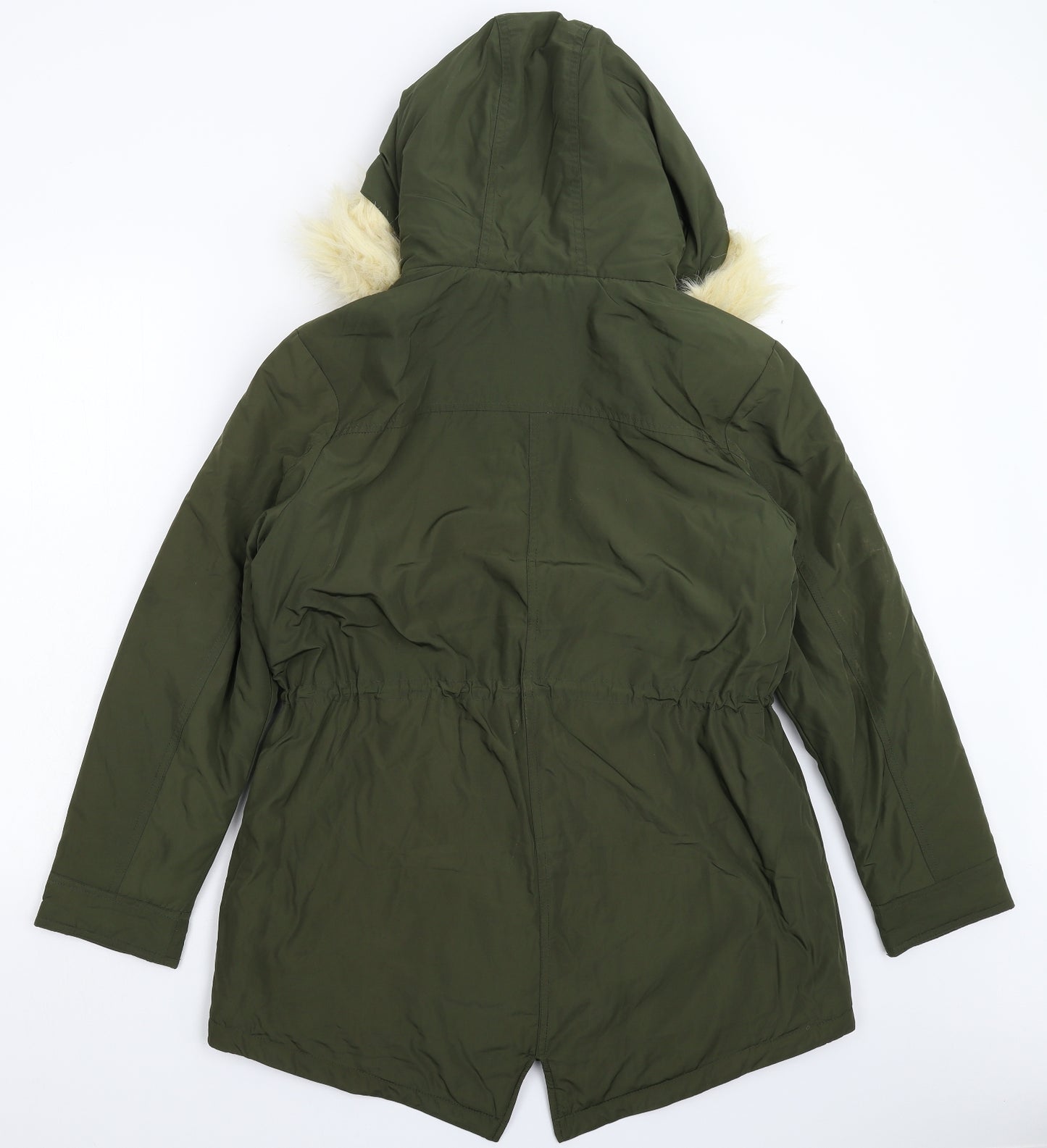Dorothy Perkins Womens Green   Parka Coat Size 14