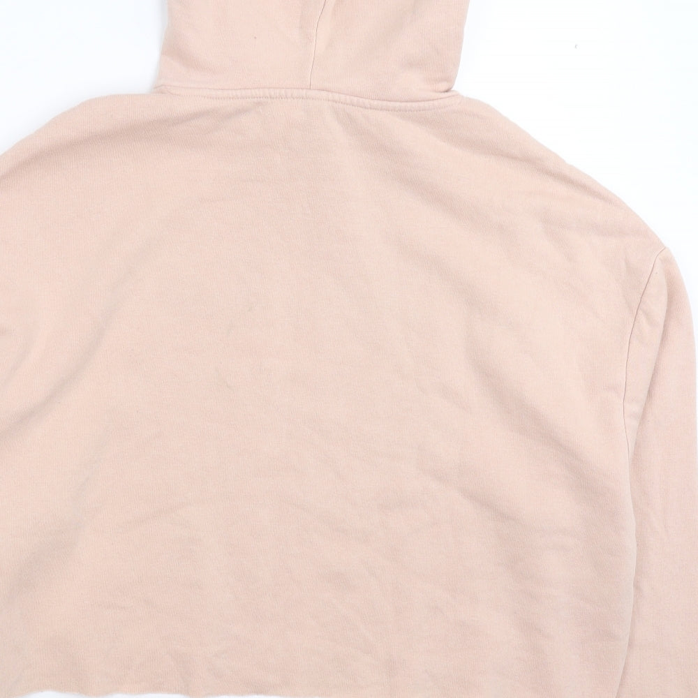 Divided Womens Pink   Pullover Hoodie Size XL  - Cropped
