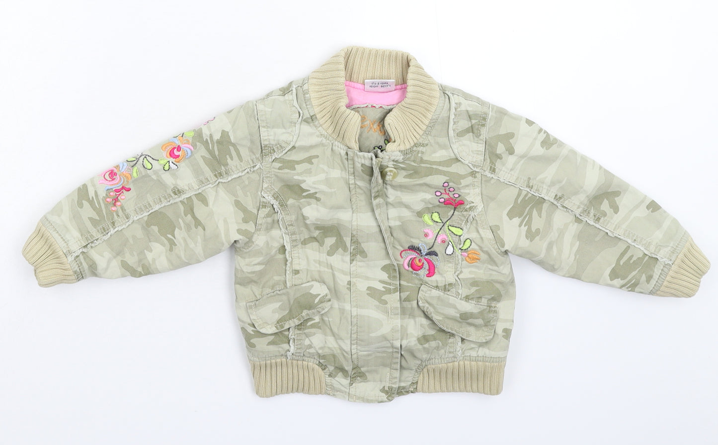NEXT Boys Multicoloured Camouflage  Jacket Coat Size 18-24 Months