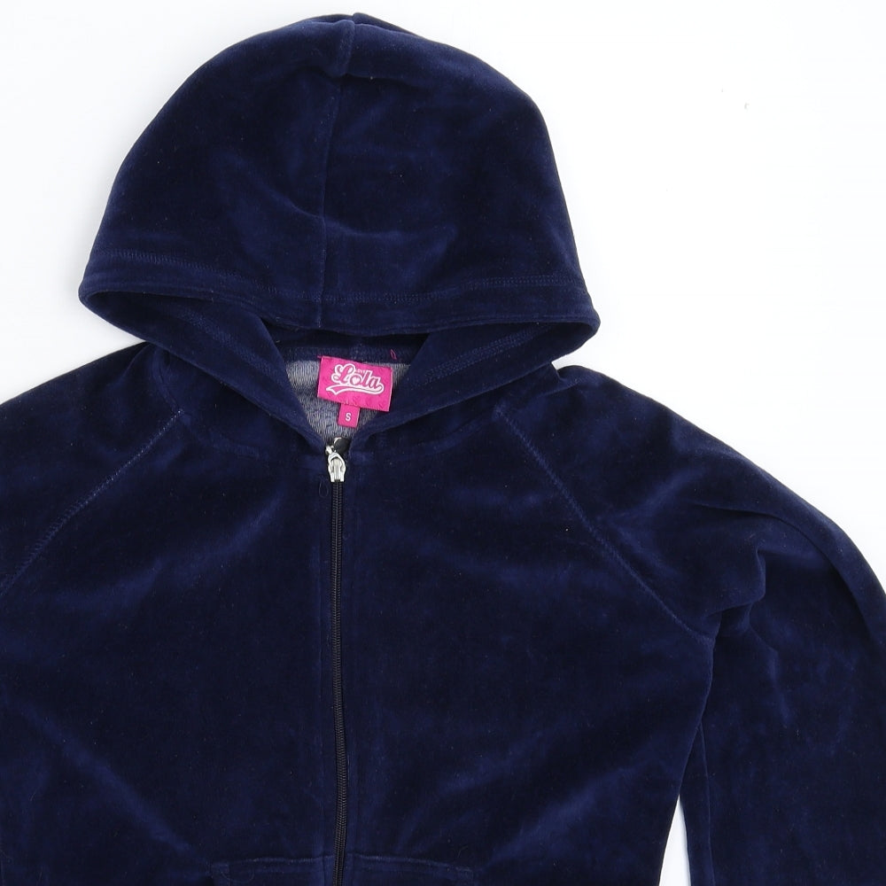 Love Lola Womens Blue   Jacket  Size S