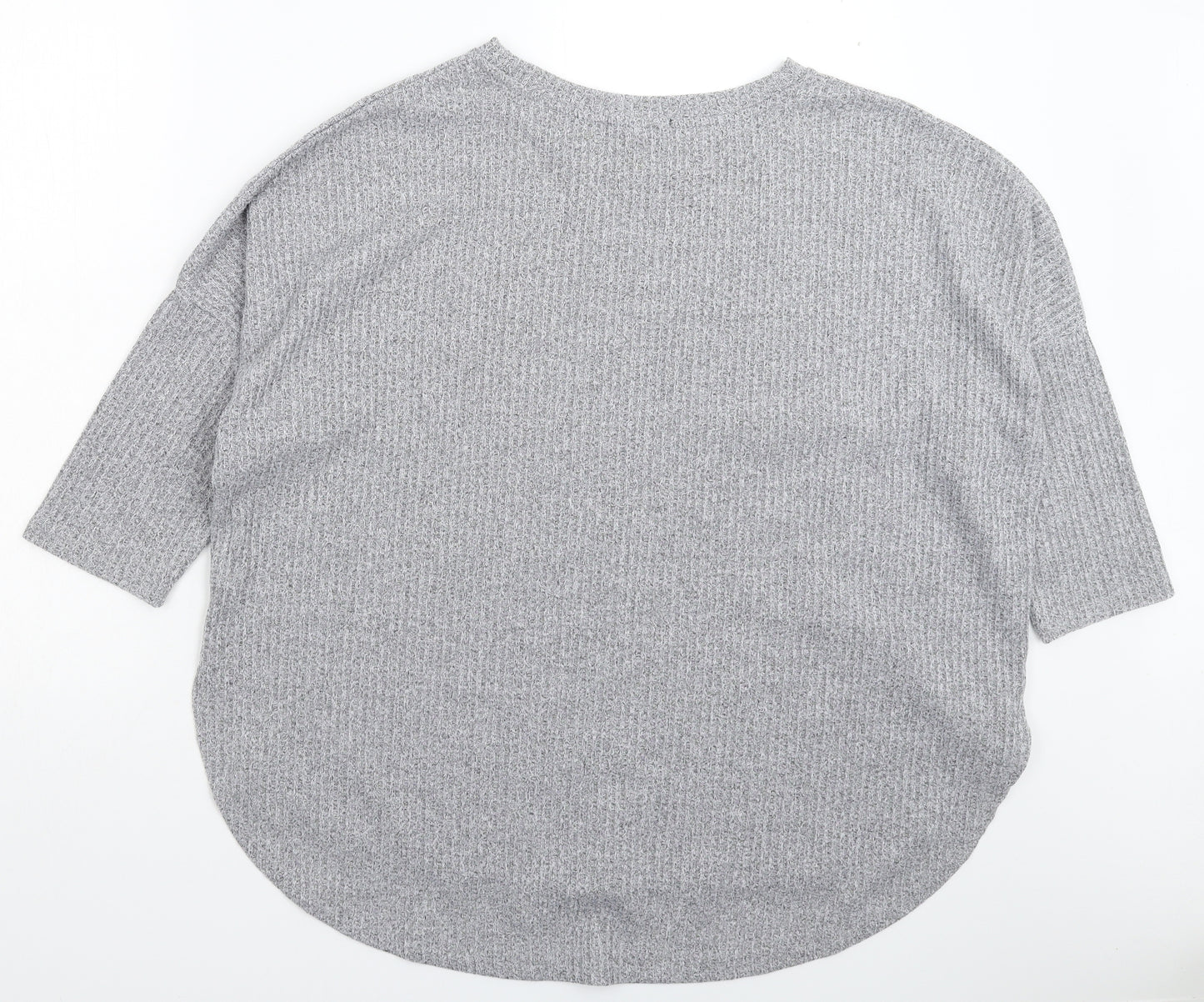 Primark Womens Grey   Pullover Jumper Size 20  - Oversized