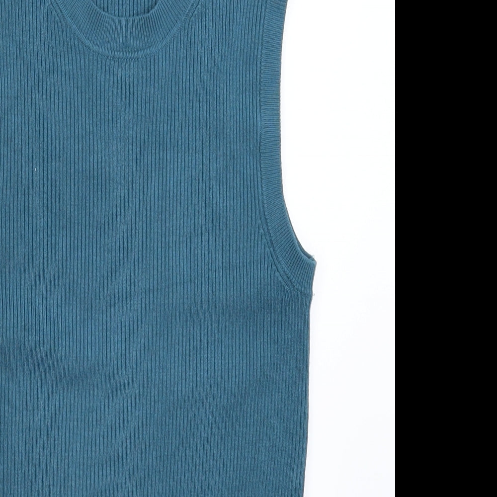 Marks and Spencer Womens Blue   Pullover Jumper Size 12
