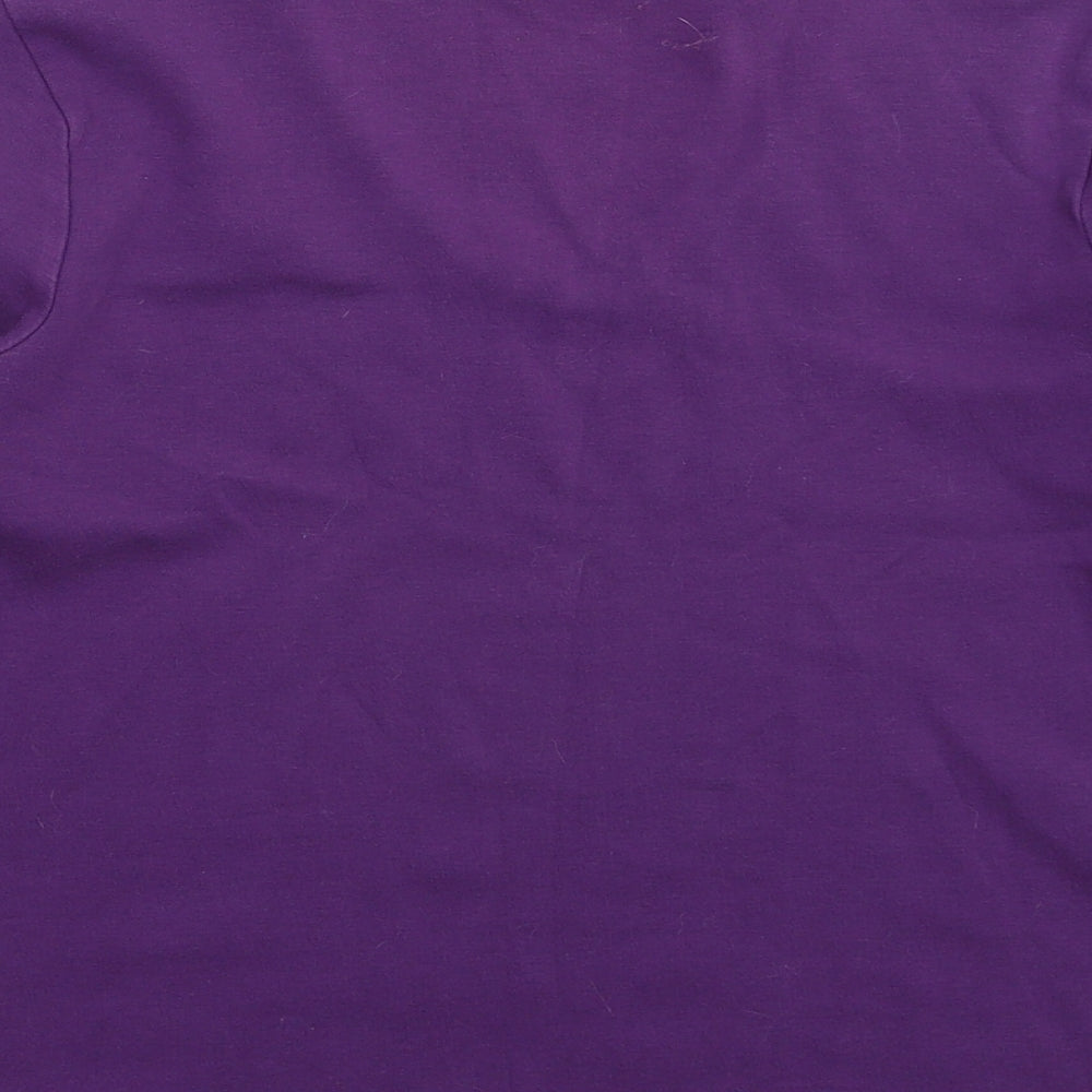 Debenhams Womens Purple   Basic T-Shirt Size 14