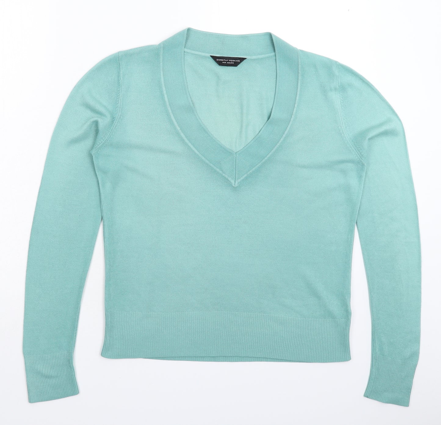 Dorothy Perkins Womens Green  Knit Pullover Jumper Size 14