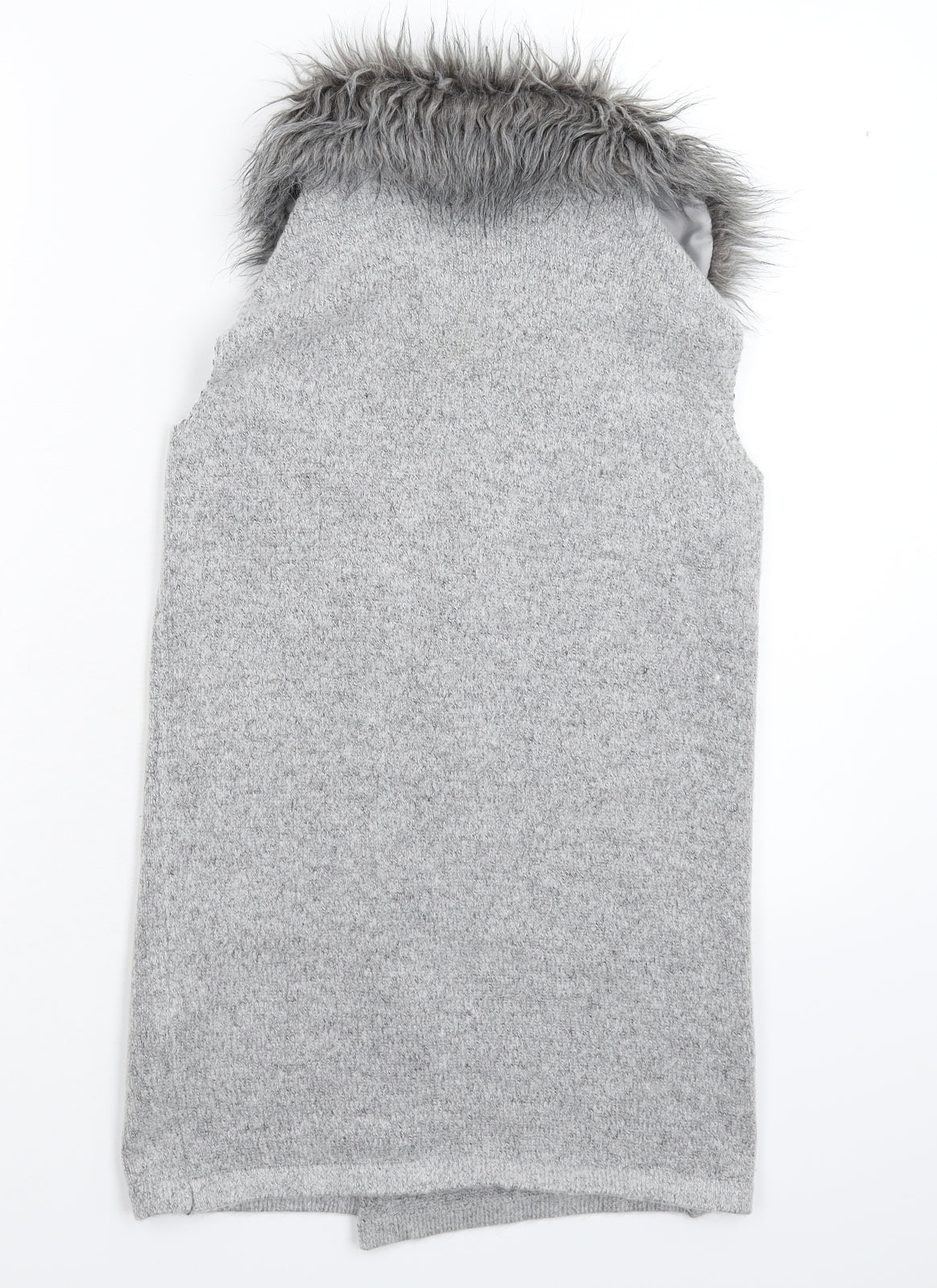Primark Girls Grey  Knit Cardigan Jumper Size 11-12 Years