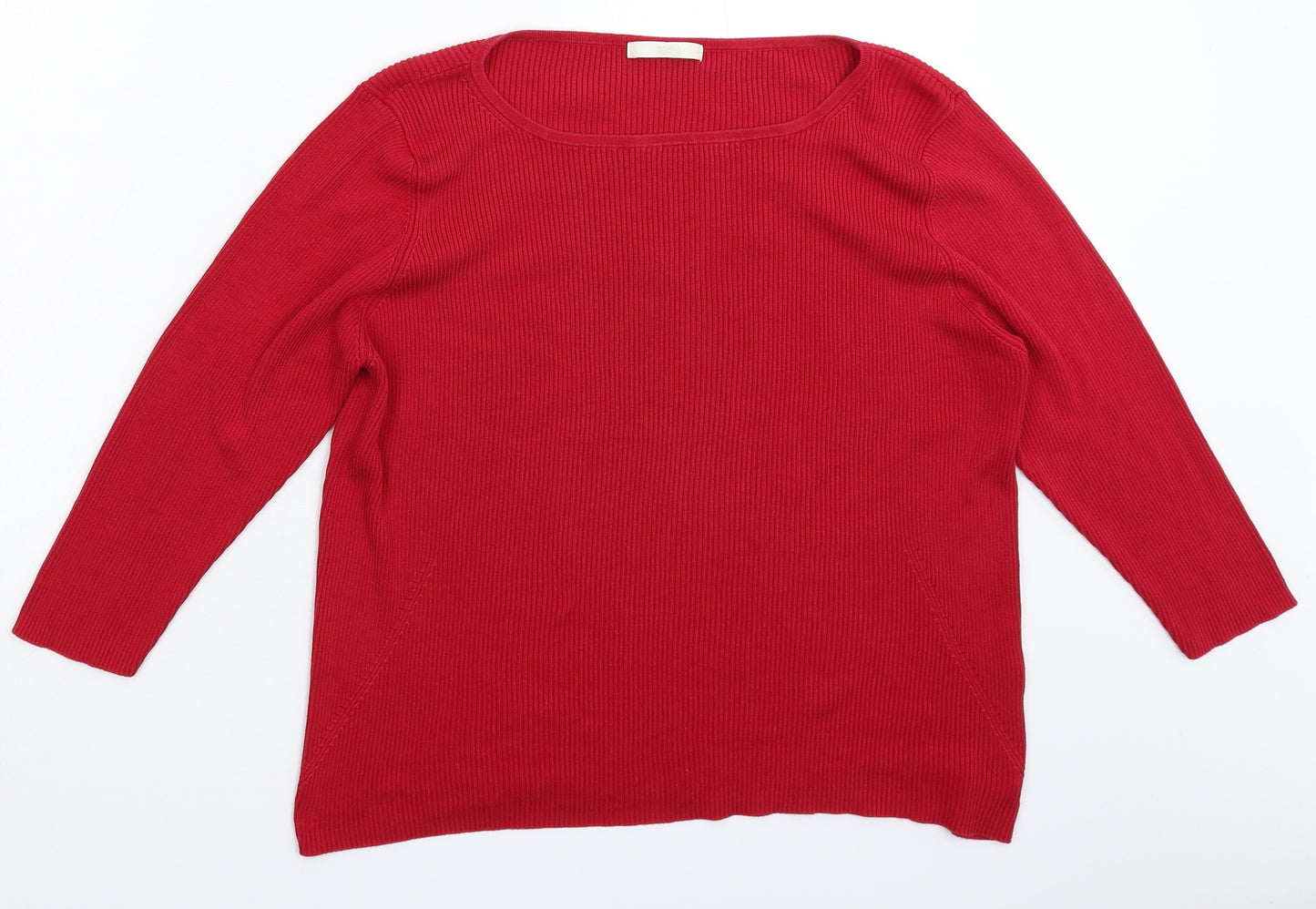 Marks and Spencer Womens Pink  Knit Pullover Jumper Size 16