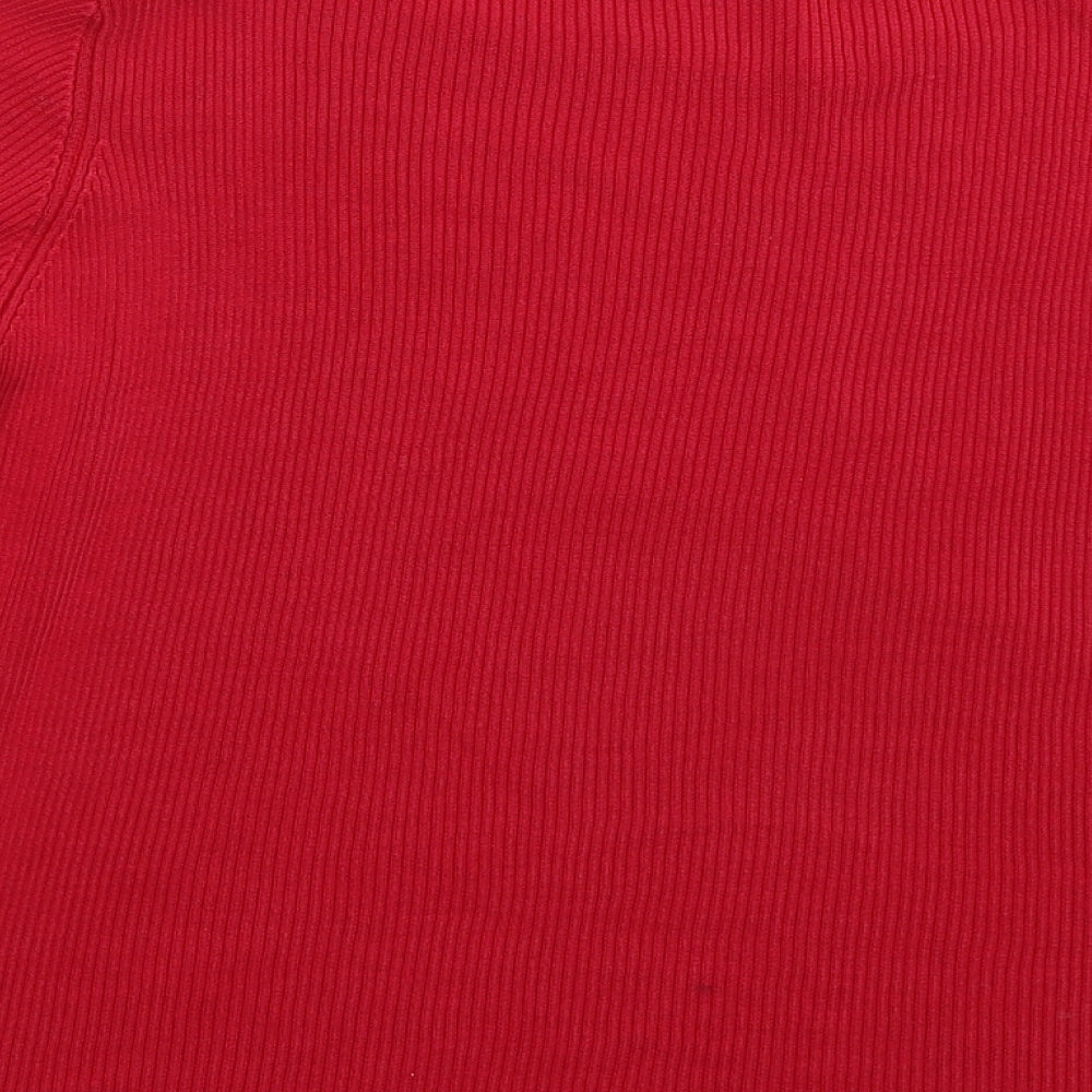 Marks and Spencer Womens Pink  Knit Pullover Jumper Size 16