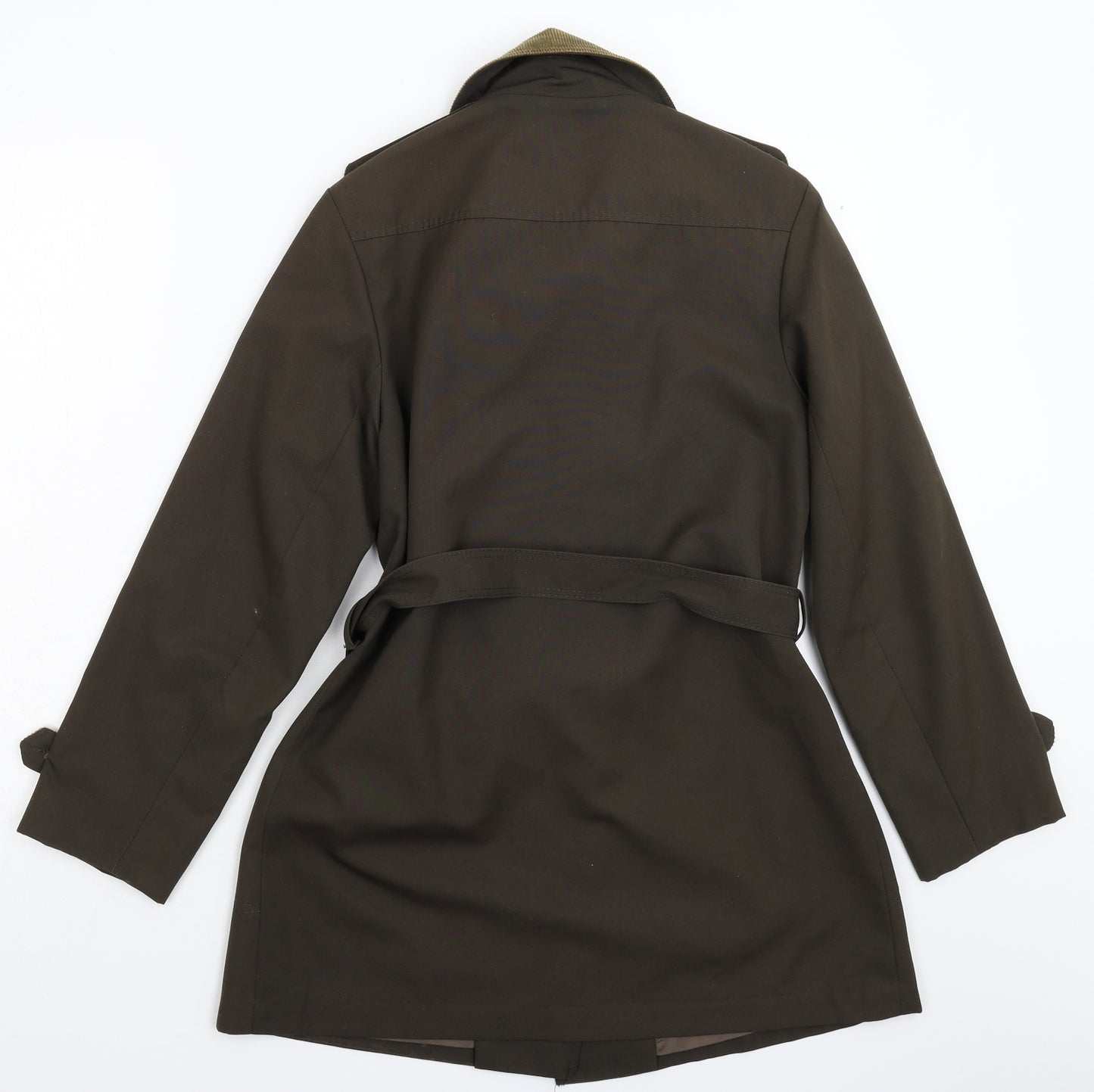 Fashion Wise Womens Grey   Pea Coat Coat Size 12