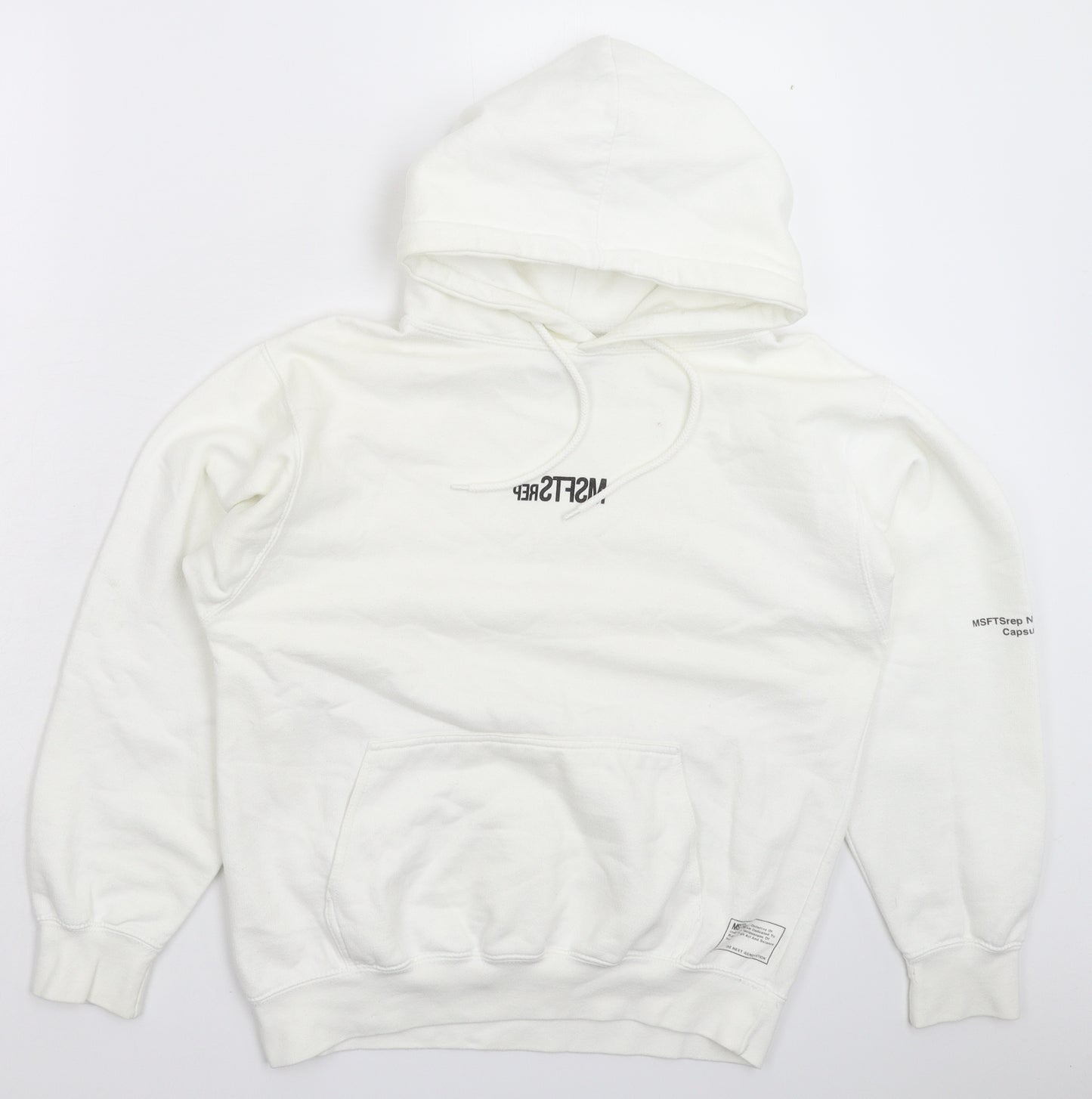 Misfits Mens White   Pullover Hoodie Size S