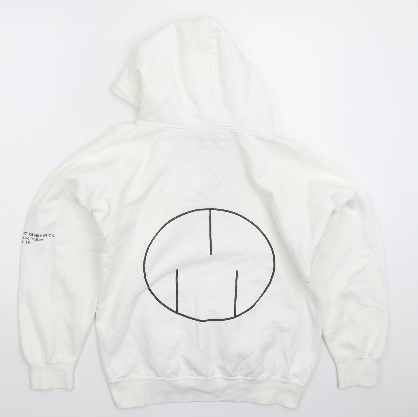Misfits Mens White   Pullover Hoodie Size S