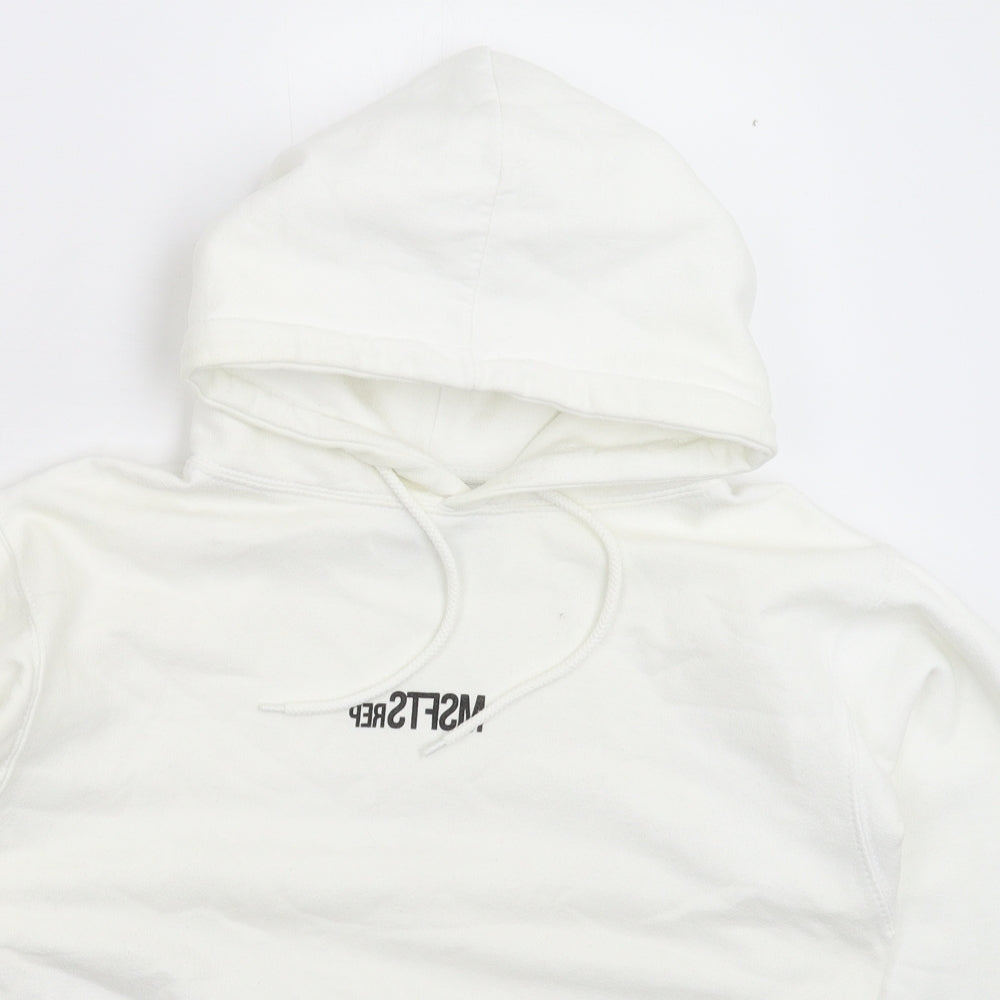 Misfits Mens White   Pullover Hoodie Size S
