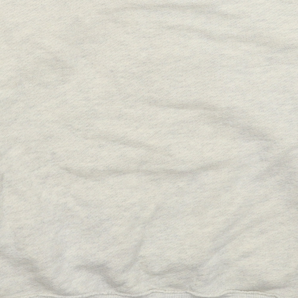 Zara Girls Beige Geometric  Pullover Sweatshirt Size 13-14 Years