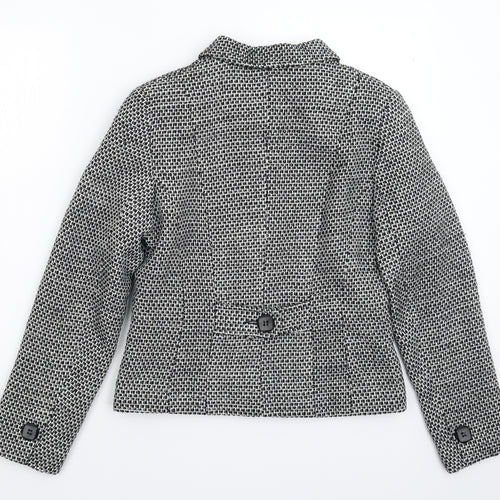 AMARANTO Womens Grey   Jacket Blazer Size 12