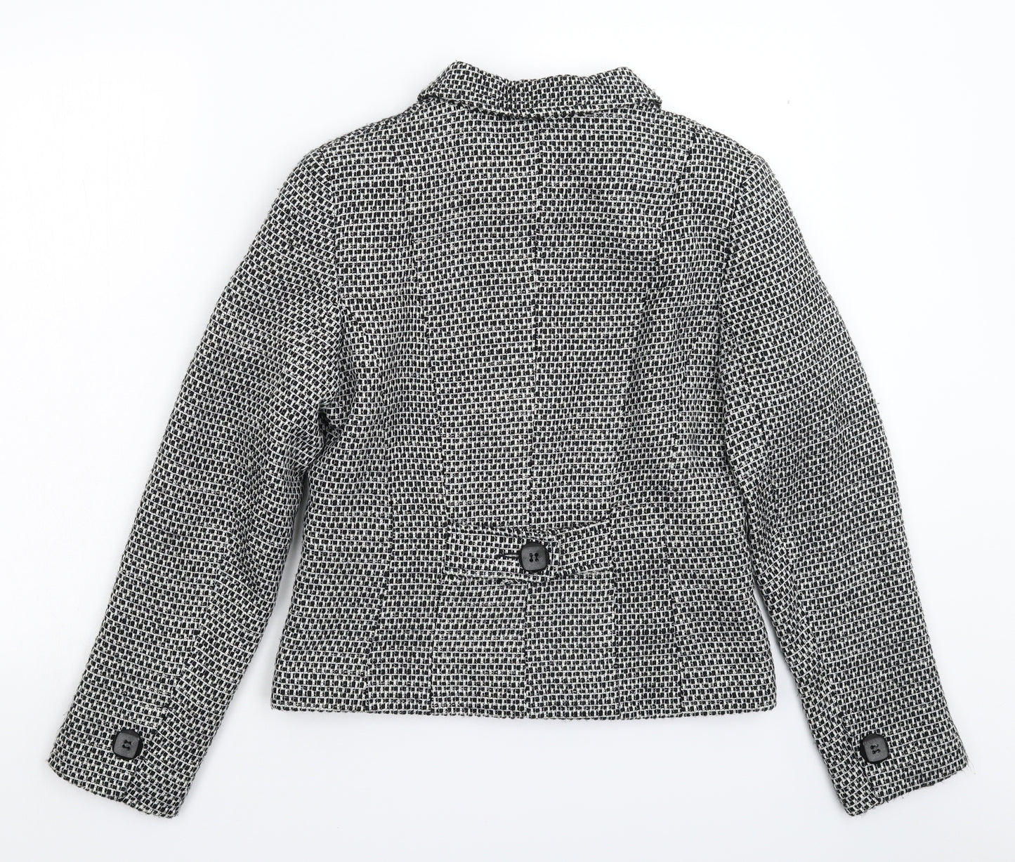 AMARANTO Womens Grey   Jacket Blazer Size 12