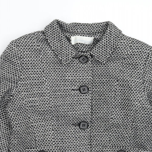 AMARANTO Womens Grey   Jacket Blazer Size 12