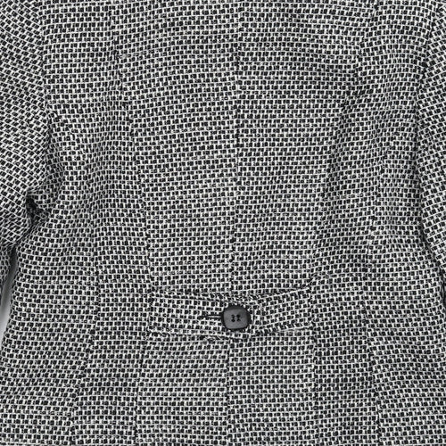 AMARANTO Womens Grey   Jacket Blazer Size 12