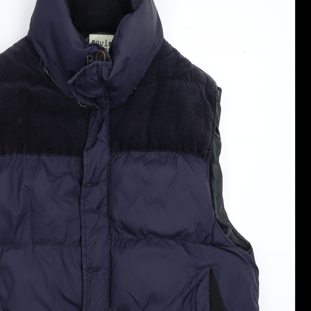 Soviet Mens Blue   Gilet Jacket Size 2XL