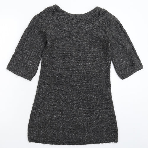 George Womens Grey  Knit Pullover Jumper Size 10