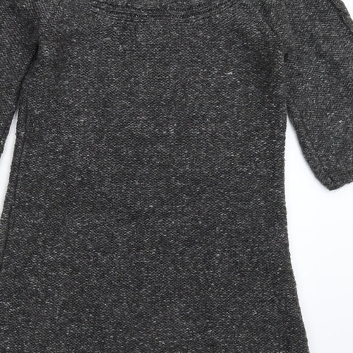 George Womens Grey  Knit Pullover Jumper Size 10