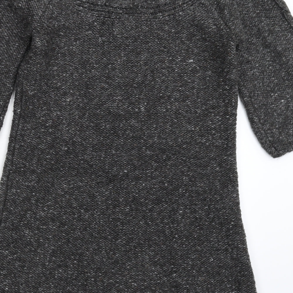 George Womens Grey  Knit Pullover Jumper Size 10