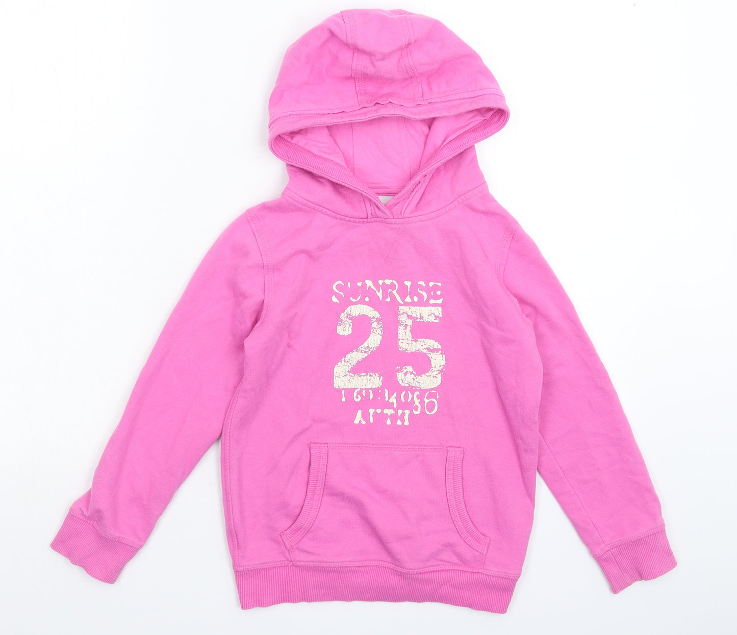 NEXT Girls Pink   Pullover Hoodie Size 7 Years