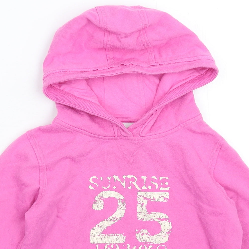 NEXT Girls Pink   Pullover Hoodie Size 7 Years