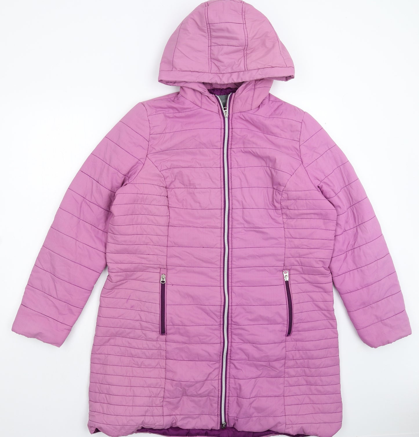South Womens Pink   Overcoat Coat Size 20