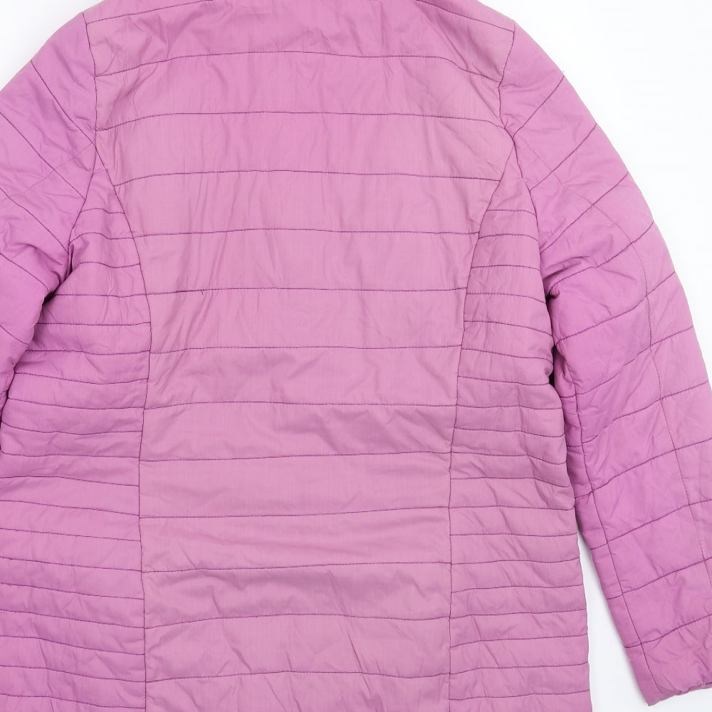 South Womens Pink   Overcoat Coat Size 20