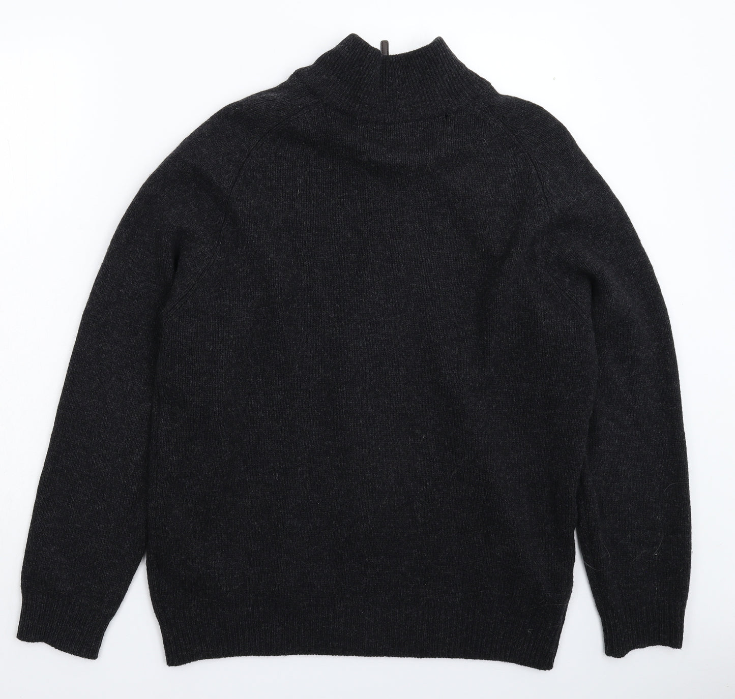 Marks and Spencer Mens Black  Knit Cardigan Jumper Size L