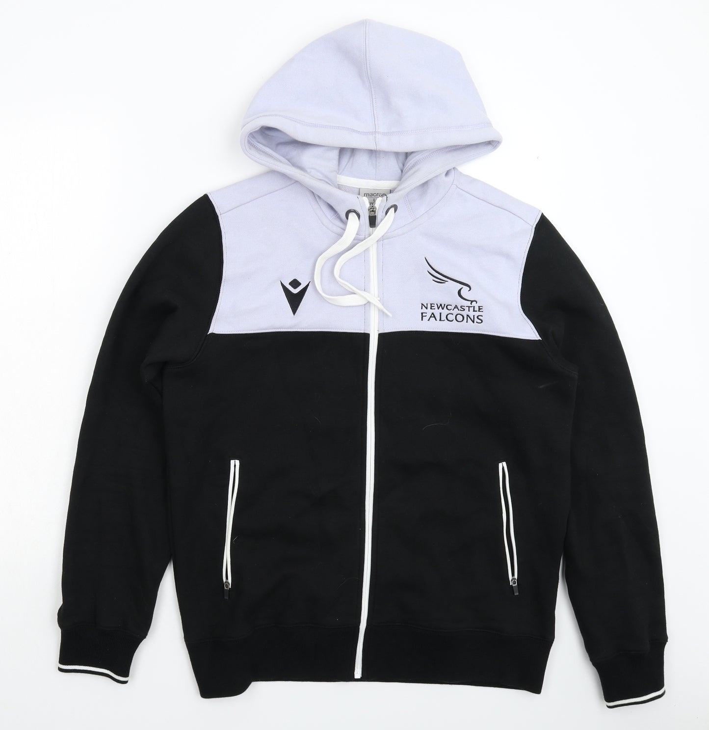 Macron Mens Multicoloured   Full Zip Hoodie Size L