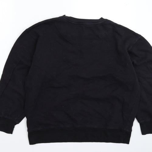 Preworn Womens Black   Pullover Sweatshirt Size 20