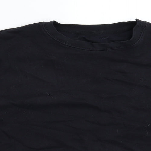 Preworn Womens Black   Pullover Sweatshirt Size 20