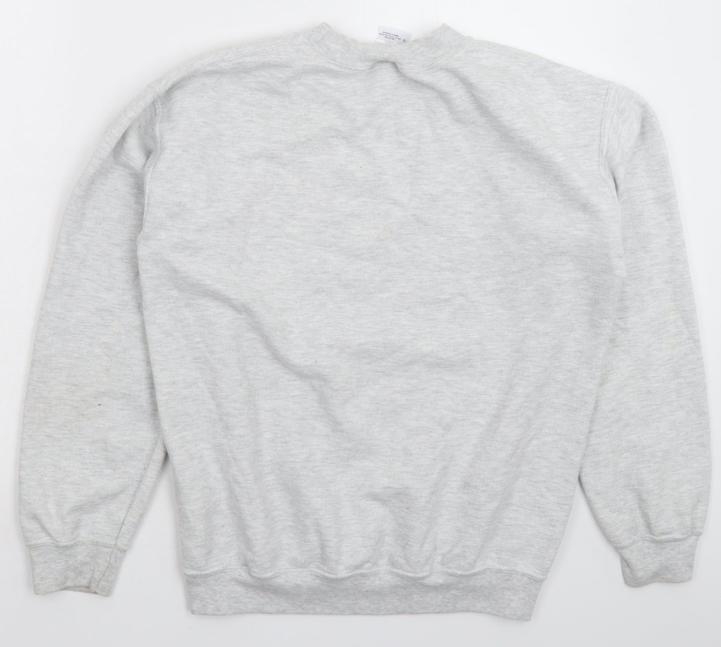 Gildan Mens Grey   Pullover Sweatshirt Size S