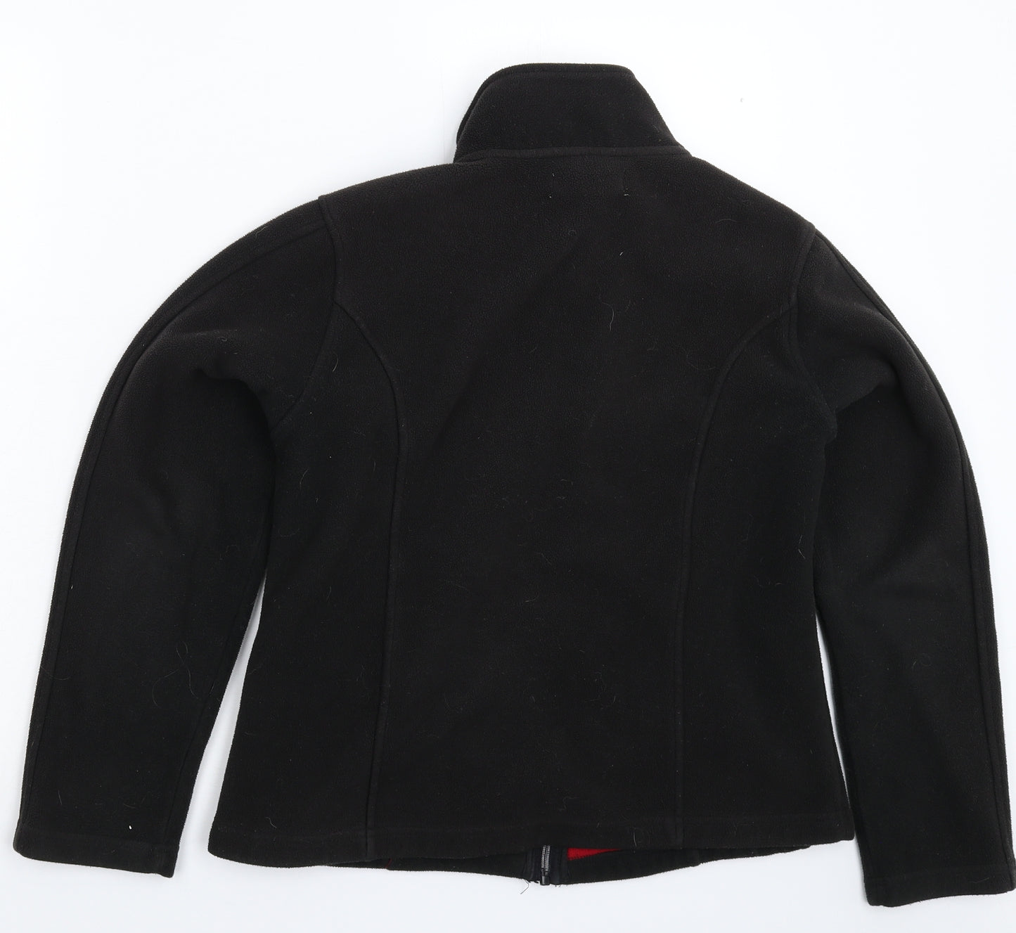 Au Lieu Womens Black  Fleece Jacket  Size M