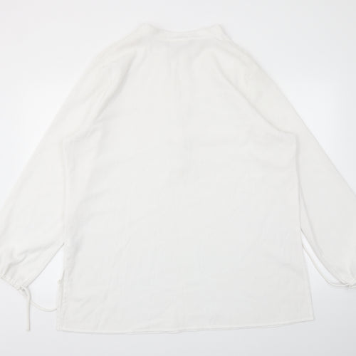 Essentials Womens White   Fit & Flare  Size 24