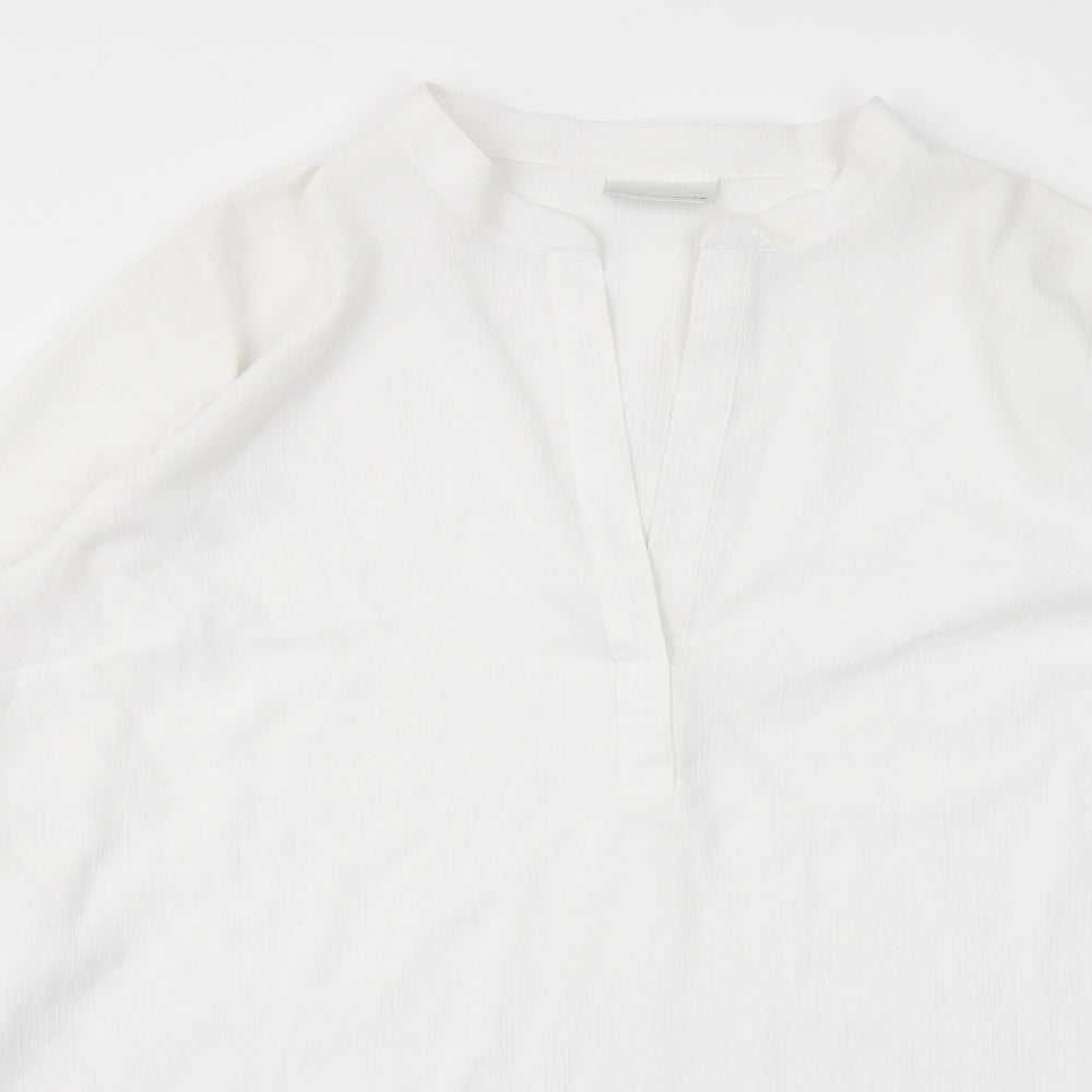 Essentials Womens White   Fit & Flare  Size 24