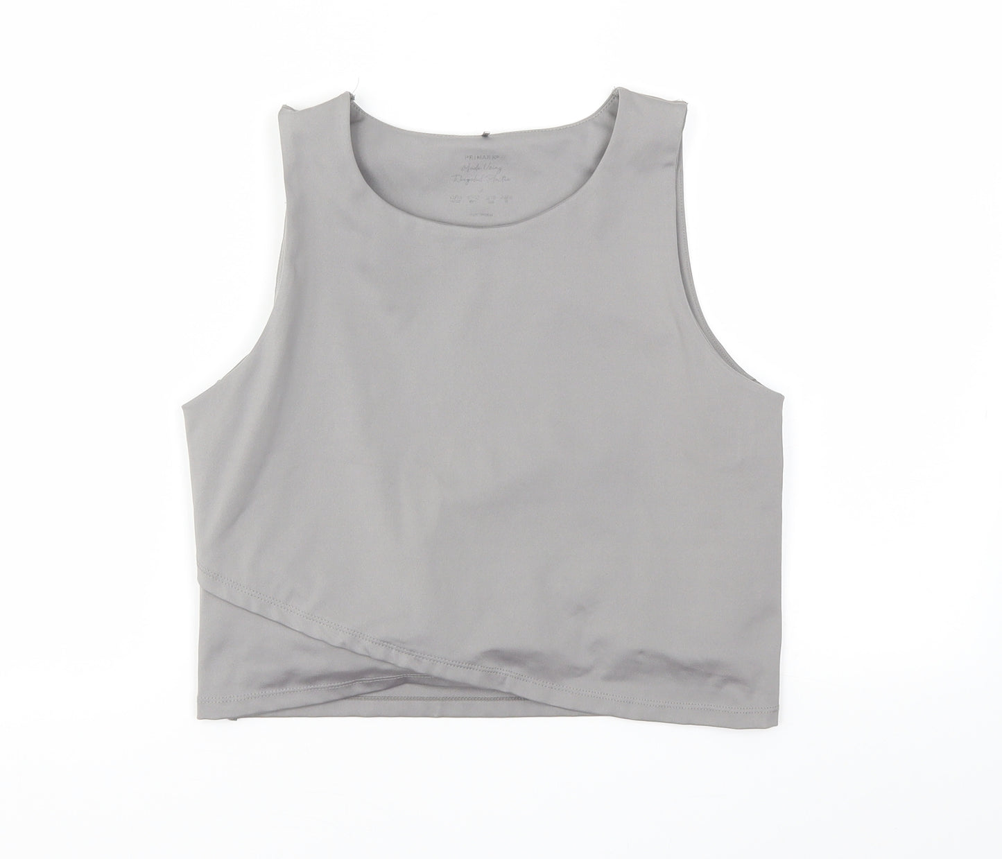 Primark Womens Grey   Basic T-Shirt Size M