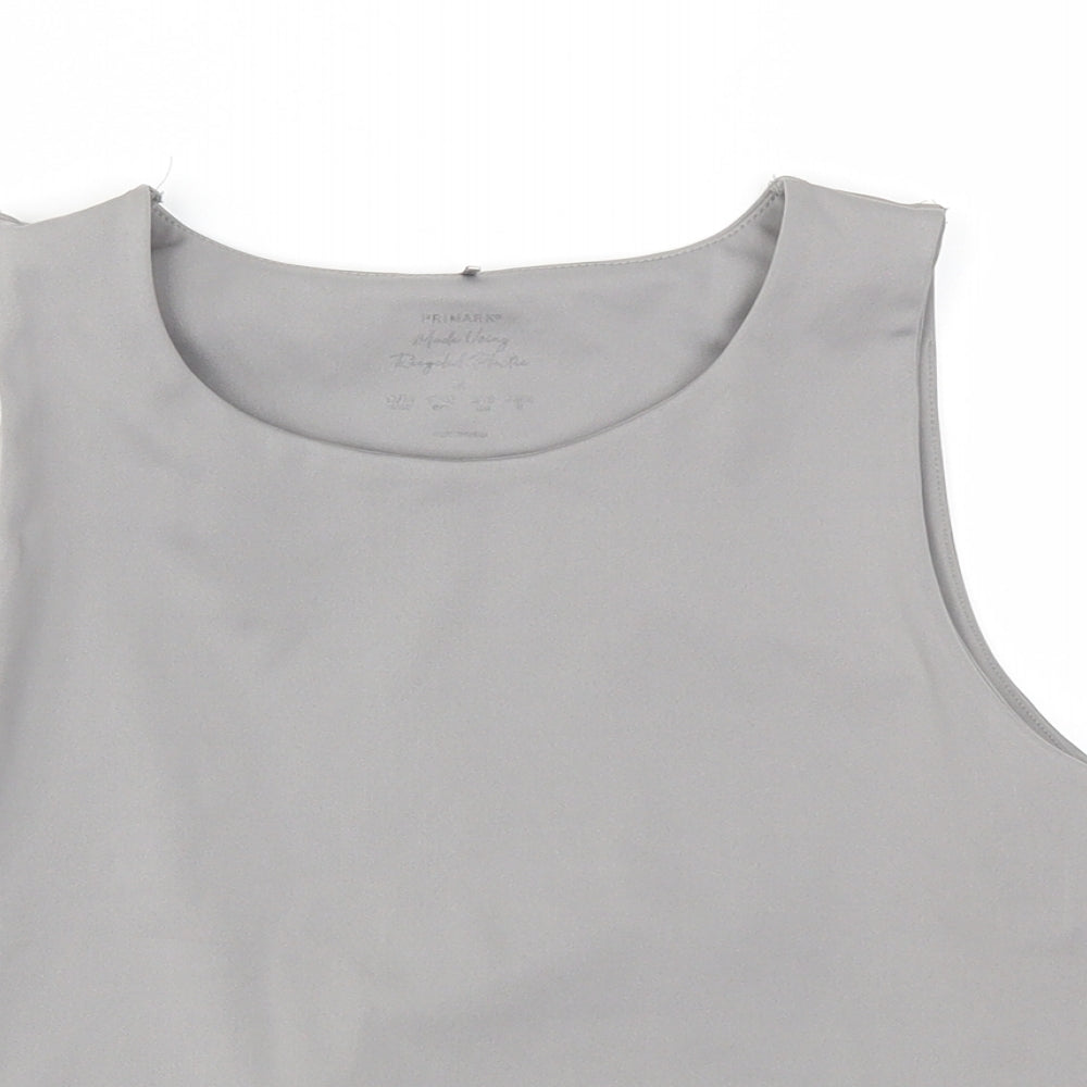 Primark Womens Grey   Basic T-Shirt Size M