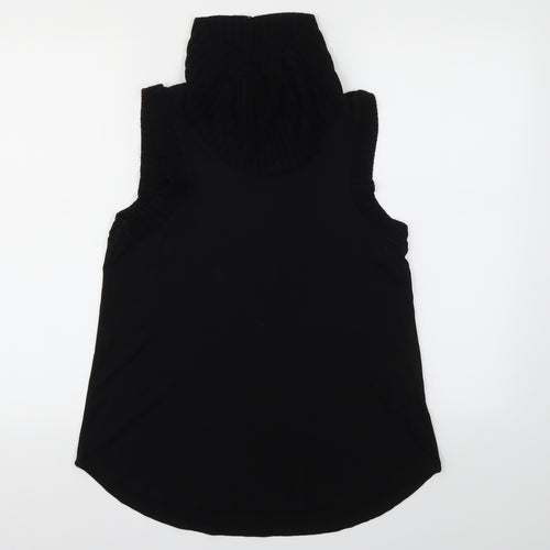Cupio Womens Black   Basic T-Shirt Size M