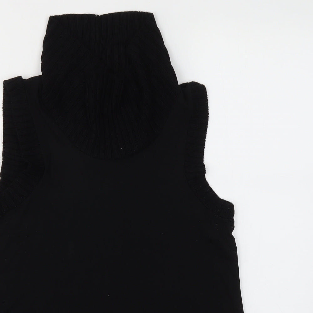 Cupio Womens Black   Basic T-Shirt Size M