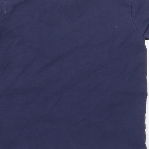 George Girls Blue Paisley  Basic T-Shirt Size 2-3 Years