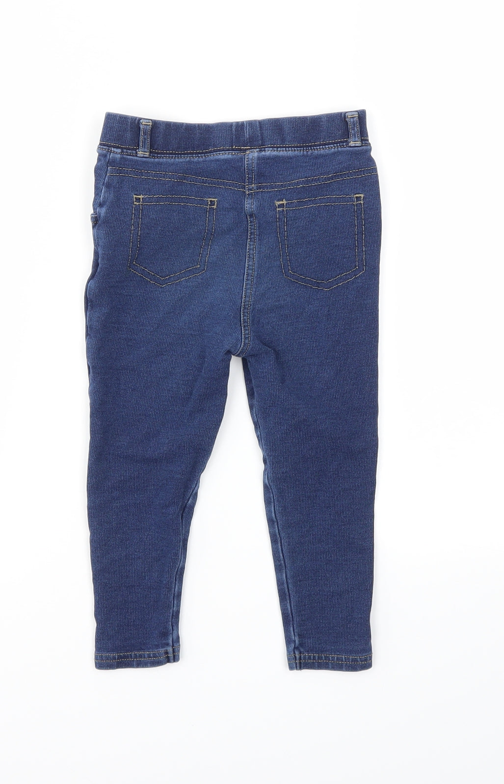 George Girls Blue   Jogger Trousers Size 2-3 Years