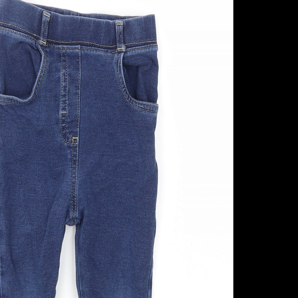 George Girls Blue   Jogger Trousers Size 2-3 Years