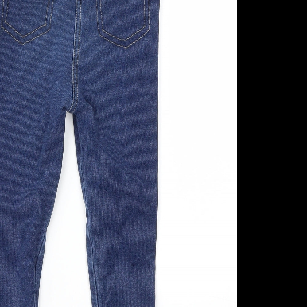George Girls Blue   Jogger Trousers Size 2-3 Years