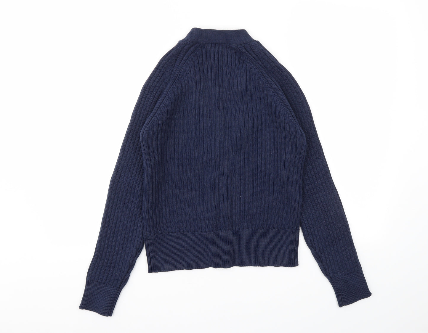 M&S Womens Blue   Cardigan Jumper Size S