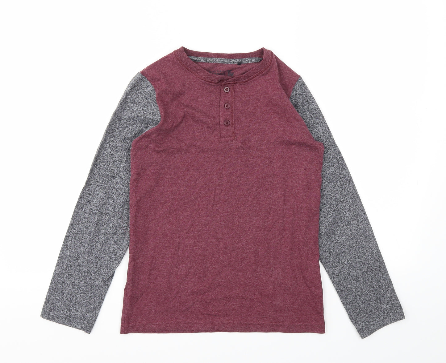 TU Boys Red   Basic T-Shirt Size 10-11 Years
