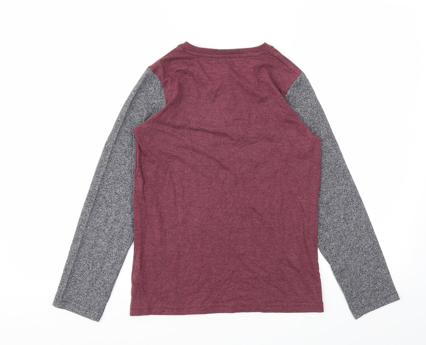 TU Boys Red   Basic T-Shirt Size 10-11 Years